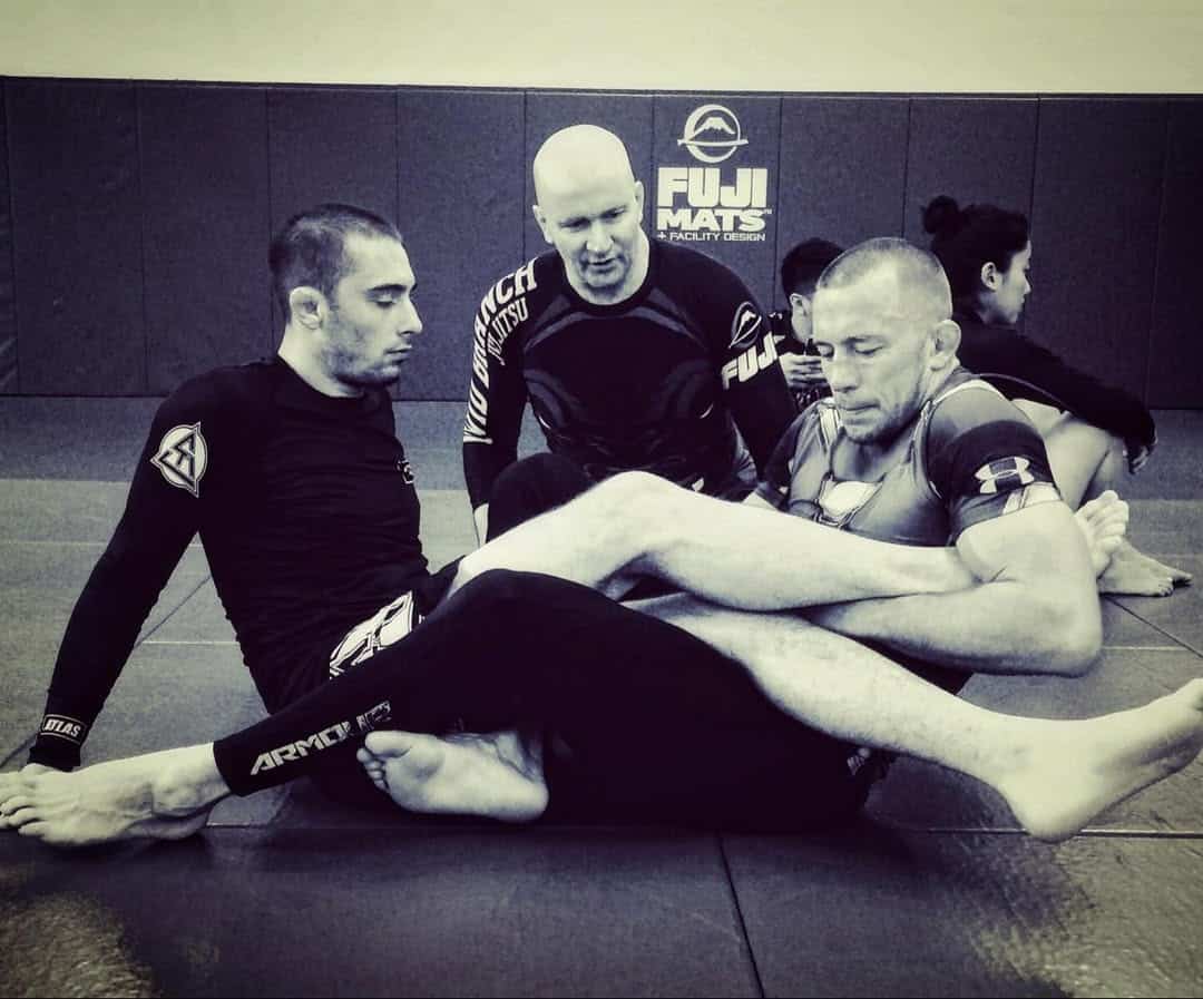 Kingsway 9- John Danaher instructing George St. Pierre